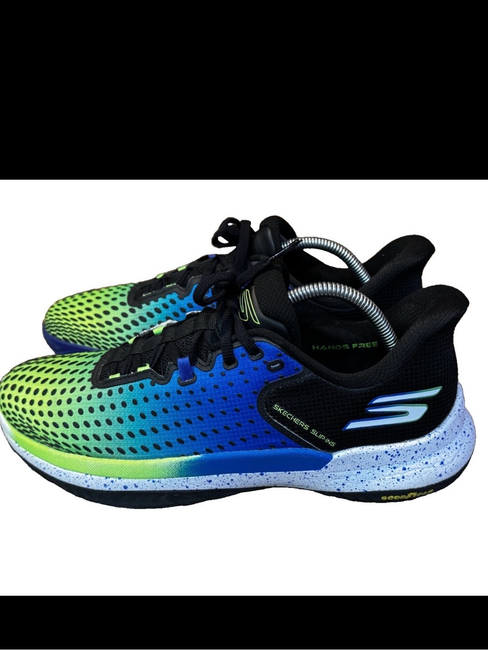 Skechers Viper Court Elite Men’s Size 10.5 Pickleball Shoes Slip-Ins 246100 Blue